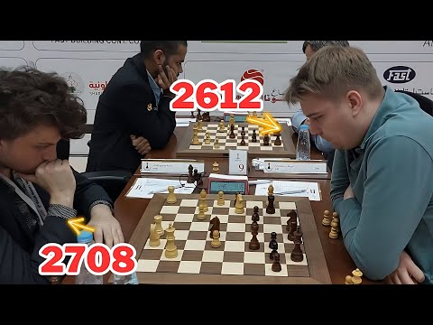 Hans Niemann vs Vladislav Kovalev | A Double Rook vs Rook and Bishop Encounter | 6th Sharjah Masters