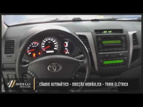Toyota Hilux Cd Srv D4-d 4x4 3.0 Tdi Diesel Aut 2010 - Vicelli Veículos