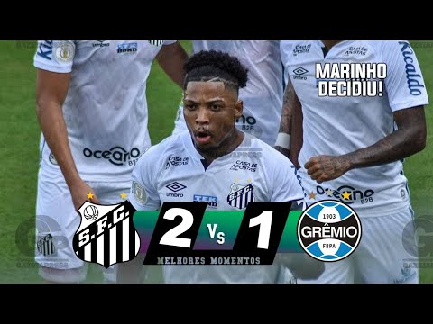 Santos 2 x 1 Grêmio | Melhores Momentos (HD) | 11/10/2020 | 15ª RODADA BRASILEIRÃO 2020