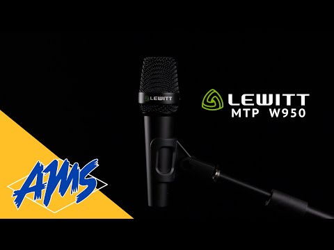Bring Studio Sound to the Stage - Lewitt Audio MTP W950 Condenser Microphone