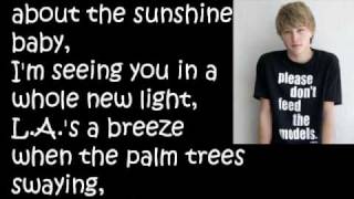 Sterling Knight Something About The Sunshine [with lyrics]