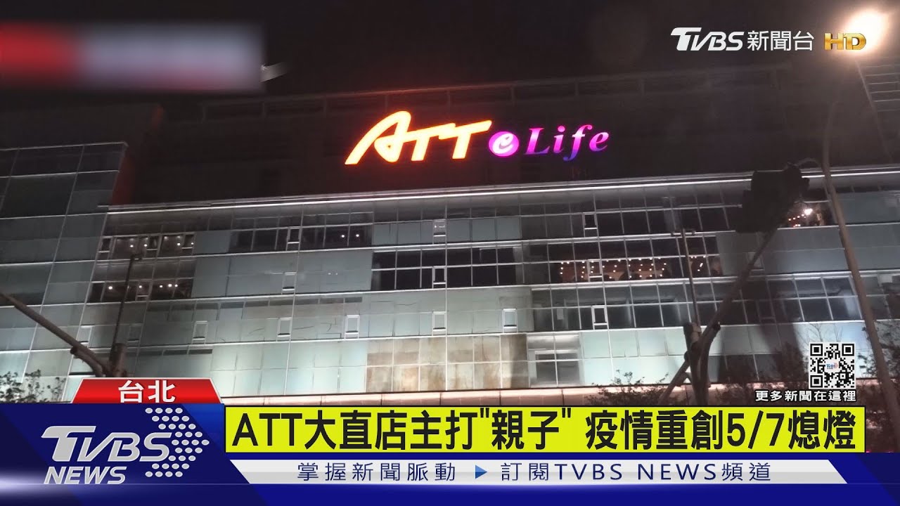 大直ATT5/7熄燈 疫情衝擊虧損結束營運