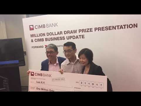 Civil engineer an instant millionaire with bank lucky draw | The Straits Times