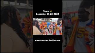 We are headed back to Ghana 🇬🇭 December 2024 🥳. Visit www.urbaneventsglobal.com for details 🥳.