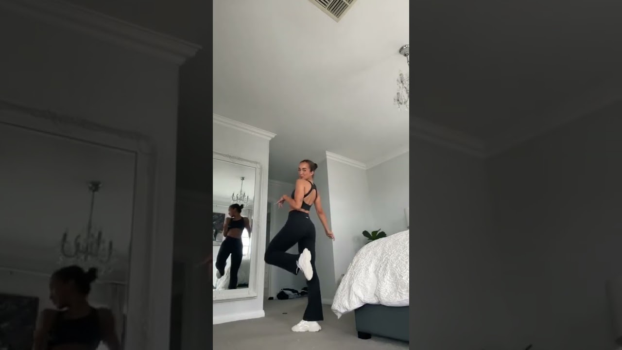 Staying comfy and cute in our Comfort Flare Pants 🔥 #ECHT #echtapparel #shorts