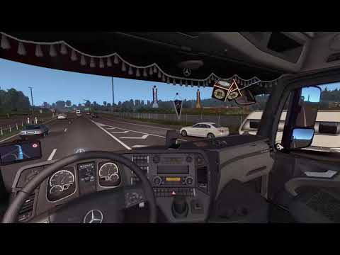 [ETS2 1.36] Euro Truck Simulator 2 - Mercedes Actros MP4 - NaturaLux -Jönköping - Liepäja