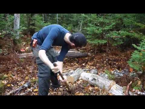 Bushcraft Camp: Ep 03 - Fire Pit and Raised Bed