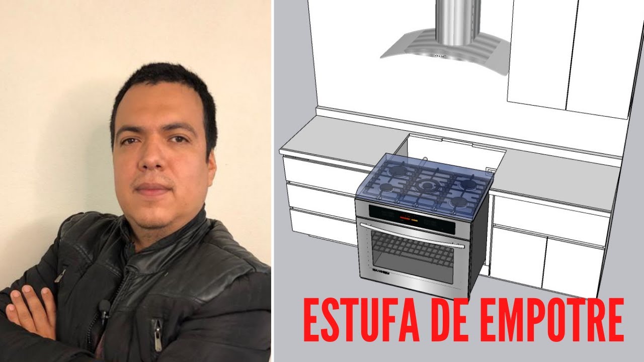 Cómo instalar estufa de empotrar en cocina