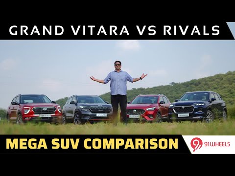 Maruti Grand Vitara vs Hyundai Creta vs Kia Seltos vs MG Astor || Mega SUV Comparison