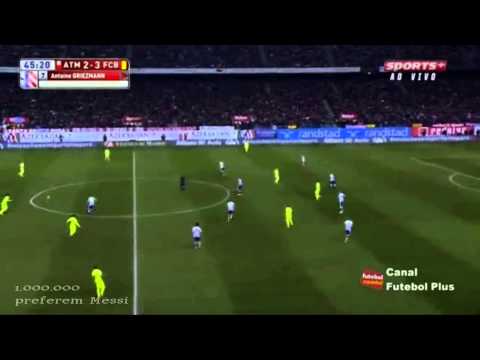 Lionel Messi vs Atlético de Madrid (Copa del Rey - Away) ● HD 720p