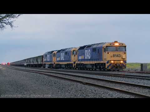 1GK6 Grain Train At Gheringhap - PoathTV Australian Railways