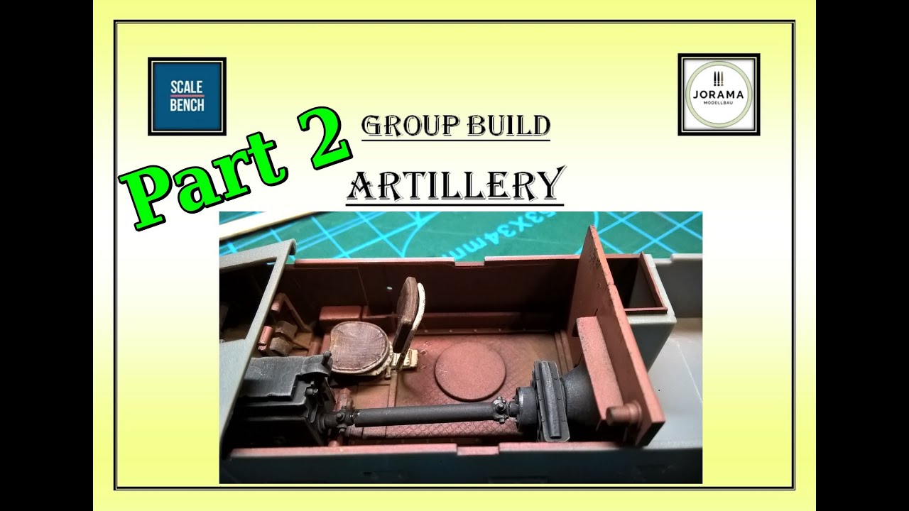 The Hidden Hunter 1/35 Diorama – Artillery Group Build – Part 2 – A little update #14