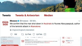 Barcelona: Attentäter und Kopf der Terrorzelle sind tot