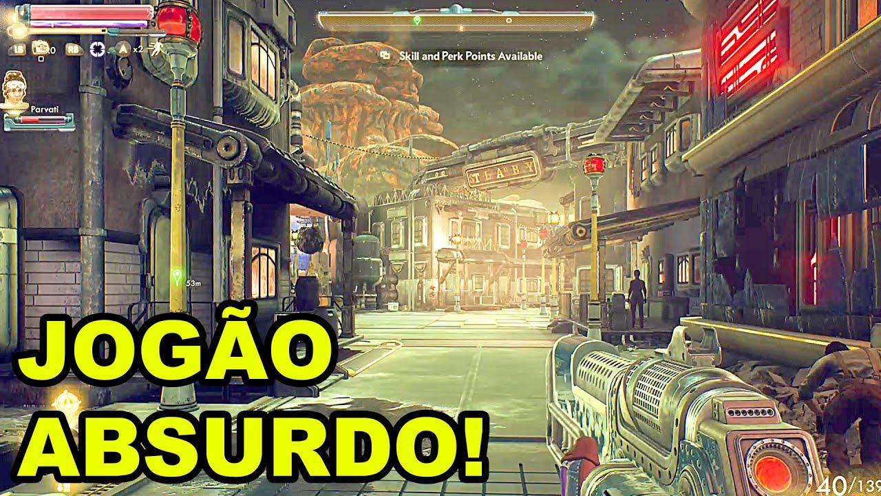 ESSE JOGO ME SURPREENDEU MUITO! - The outer worlds