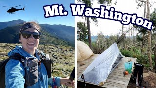 Solo Mt. Washington Backpacking Trip on a Perfect Weather Day! | & Trying New Gear!