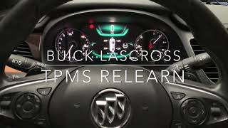 How to Relearn Buick LaCrosse 2019 TPMS via Super EL50448