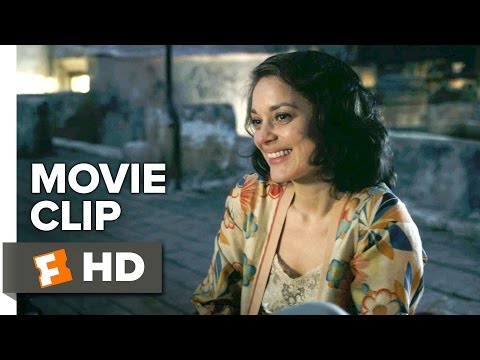 Allied Movie CLIP - On the Roof (2016) - Marion Cotillard Movie