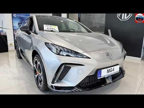 New MG 4 EV 2025 - BUDGET ELECTRIC car that BEATS premium rivals (full review)