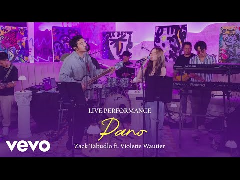 Zack Tabudlo - Pano (Official Live Performance) ft. Violette Wautier