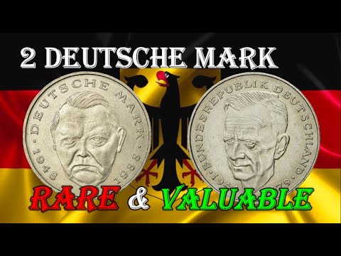 RARE 2 DEUTSCHE MARK - GERMANY - LOW MINTAGE - Commemorative -WORTH COLLECTING