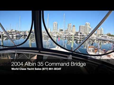 Albin 35 Command Bridge video