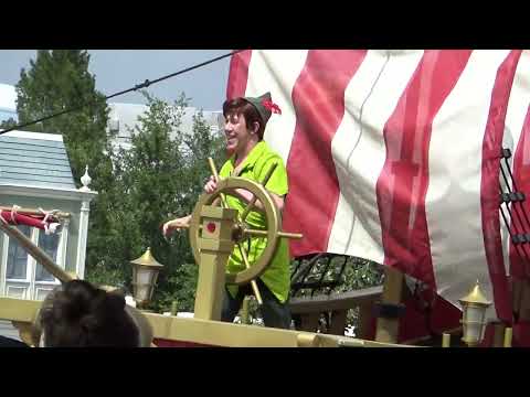 Peter Pan during Disney Festival of Fantasy Parade at Magic Kingdom on 4/23/2024