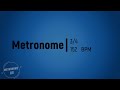 152 BPM 3 4 Metronome 30 Min