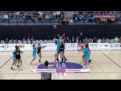 U16F - MOVISTAR ESTUDIANTES vs. B. TORRELODONES - FINAL F4 Cadete Fem. FBM 2019 (BasketCantera.TV)