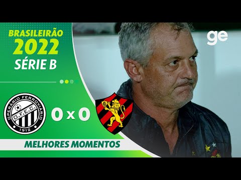 Gols e lances de Operário x Sport