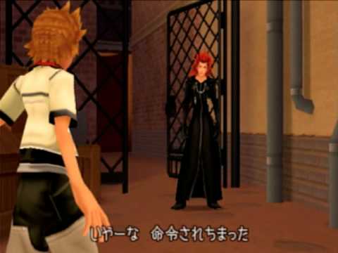 KH2, Japanese cutscene: 79 - Twilight Town: Sixth Day (Part 2)