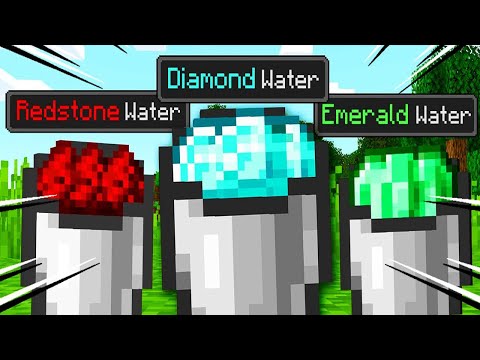 MINECRAFT MA CON L'ACQUA PERSONALIZZATA!!