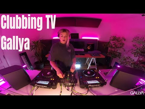 GALLYA @ Clubbing TV | TECHNO DJ Set