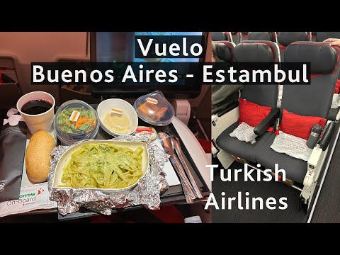 ✈️ Turkish Airlines Buenos Aires to Istanbul via Sao Paulo | Airbus A350-900 Economy Class Flight
