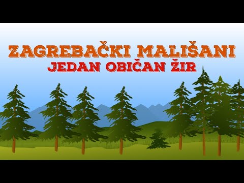 Zagrebački mališani - Jedan običan žir (Official lyric video)