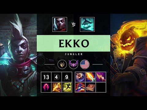 Ekko Jungle vs Hecarim - NA Master Patch 25.06