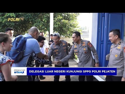 KUNJUNGAN BADAN GIZI NASIONAL DAN DELEGASI LUAR NEGERI DI SPPG POLRI