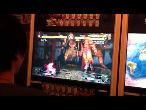 Yossan (Juri) vs Zangitan (Zangief)