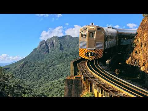 What is the TRAIN JOURNEY from Curitiba to Morretes like? 🇧🇷