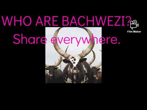 Who are the Bachwezi?. a version of it's own
