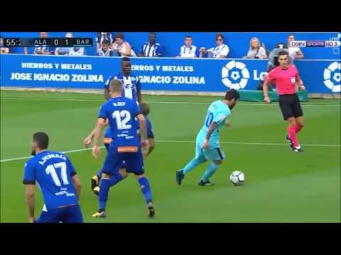 Lionel Messi  logró anotar su gol 350 en LaLiga​​