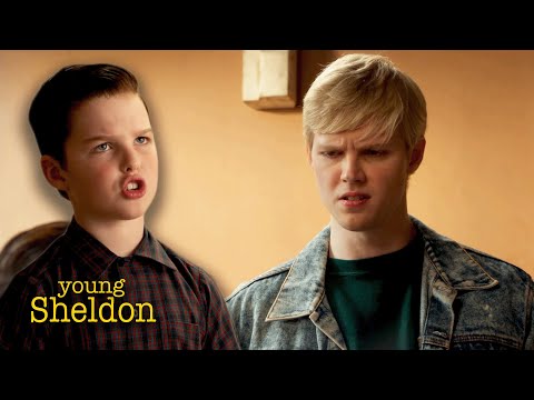 Sheldon Befriends the School Bully | Young Sheldon