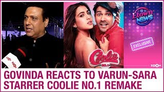 Govinda REACTS to Coolie No.1 remake, Varun Dhawan being his fan & more | Exclusive
