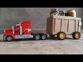 Make Big Container Truck Container With Cardboard गत्ते से बनाएं ट्र�