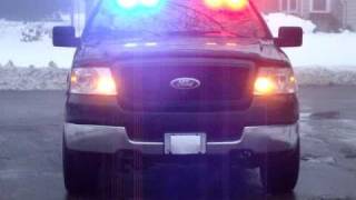 Axixtech Interior Lightbar Red/Blue