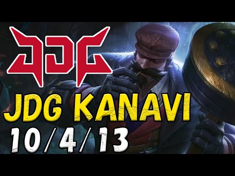 JDG Kanavi グレイブス(Graves) VS キンドレッド(Kindred) JG patch 12.20 NA RANK