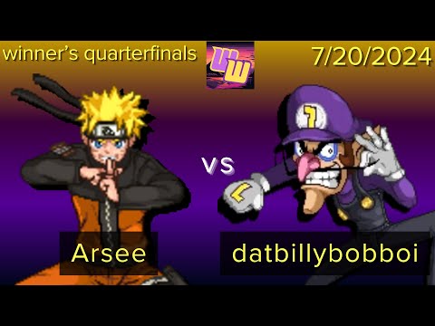 Arsee (Naruto) vs. datbillybobboi (Waluigi) - Winner's Quarterfinals - Waluigiware: REBOOT