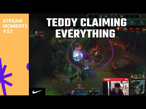 Teddy: "That’s mine, oh that’s mine too" =))  | T1 Stream Moments