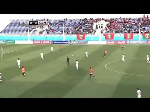 Superliga 4-Tur  Lokomotiv 1-1 Qizilqum  Gollar Videosi