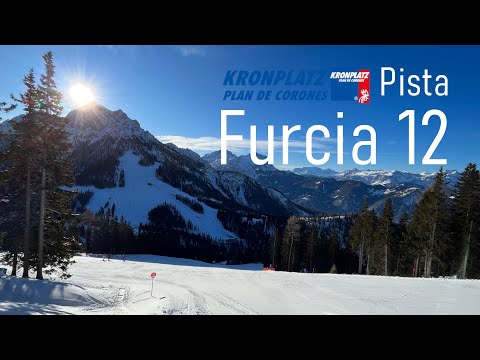 Pista Furcia 12 #kronplatz #plandecorones #dolomitisuperski #skislopes #superskibook