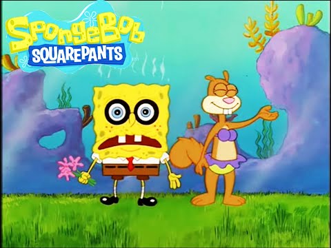SpongeBob Meets Sandy | Tea at the Treedome - Season 1 Episode 3 | SpongeBob SquarePants